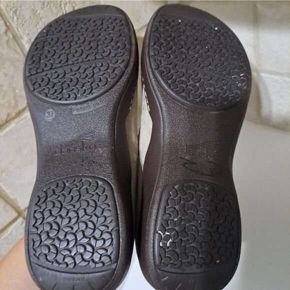 Dansko Gray Suede Slip-on Shoes Size 6.5/7 - Picture 5 of 5